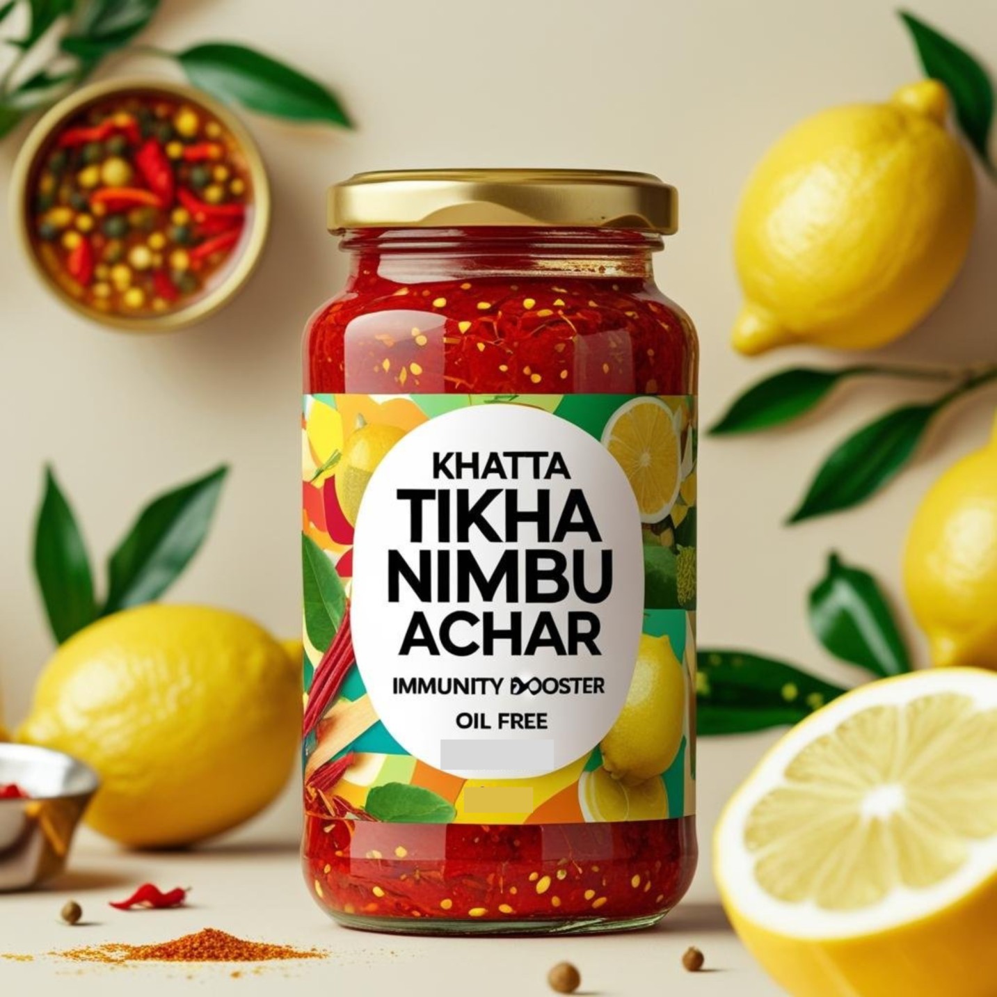 नींबू अचार जार